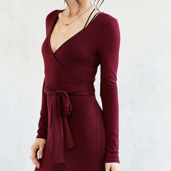 Ecote wrap knit maxi dress - Picture 2 of 7